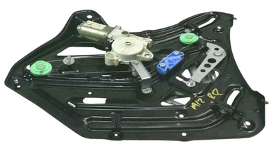 04-11 SAAB 9-3 93 Convertible Cuarto de Puerta Trasero Lado Derecho Ventana Regulador Fabricante Original Foto 1 de 4