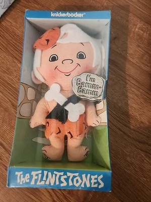 Muñeca de juguete Knickerbocker 1972 de colección, Picapiedra Bamm Bamm. Sin abrir. Caja original. Foto 1 de 4