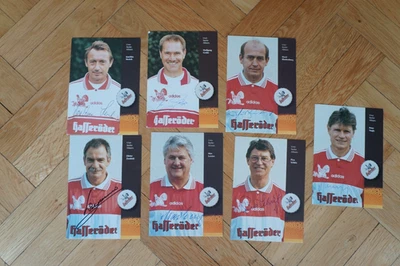7 Autogrammkarten Hasseröder Werder Bremen DDR 1860 HSV - Bild 1 von 2