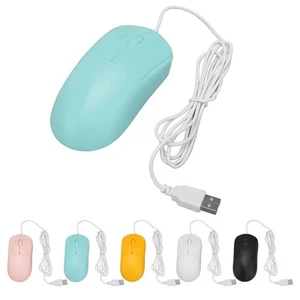 Wired Mouse Optical 1200DPI USB Port Ergonomic Design Plug And Play Computer FY - Bild 1 von 34