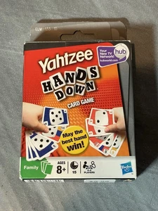 Yahtzee Hands Down Card Game Family Night Sealed - Picture 1 of 3