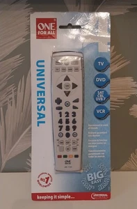 Brand New ONE FOR ALL URC11-7210 Original Universal Remote Big Easy Buttons - Picture 1 of 2