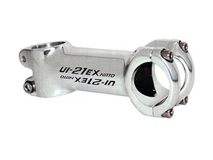 NITTO UI-21EX Road MTB Stem Silver 31.8 Clamp 28.6 Column 120mm - Picture 1 of 3
