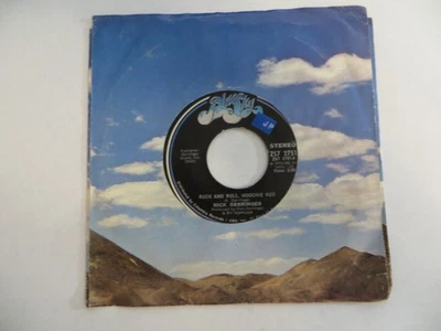 Rick Derringer – Rock And Roll, Hoochie Koo - 1973 Blue Sky ZS72751 7" Single VG Foto 1 de 4