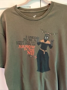 Monty Python & The Holy Grail An Arrow In The Ni Short Sleeve Tee Shirt Size L - Picture 1 of 7