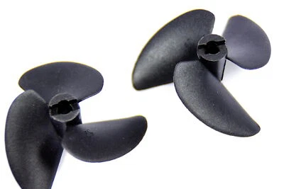 2x Schiffsschraube Bootspropeller Propeller Motorboot RC Modellbau 52mm 3-Blatt - Bild 1 von 3