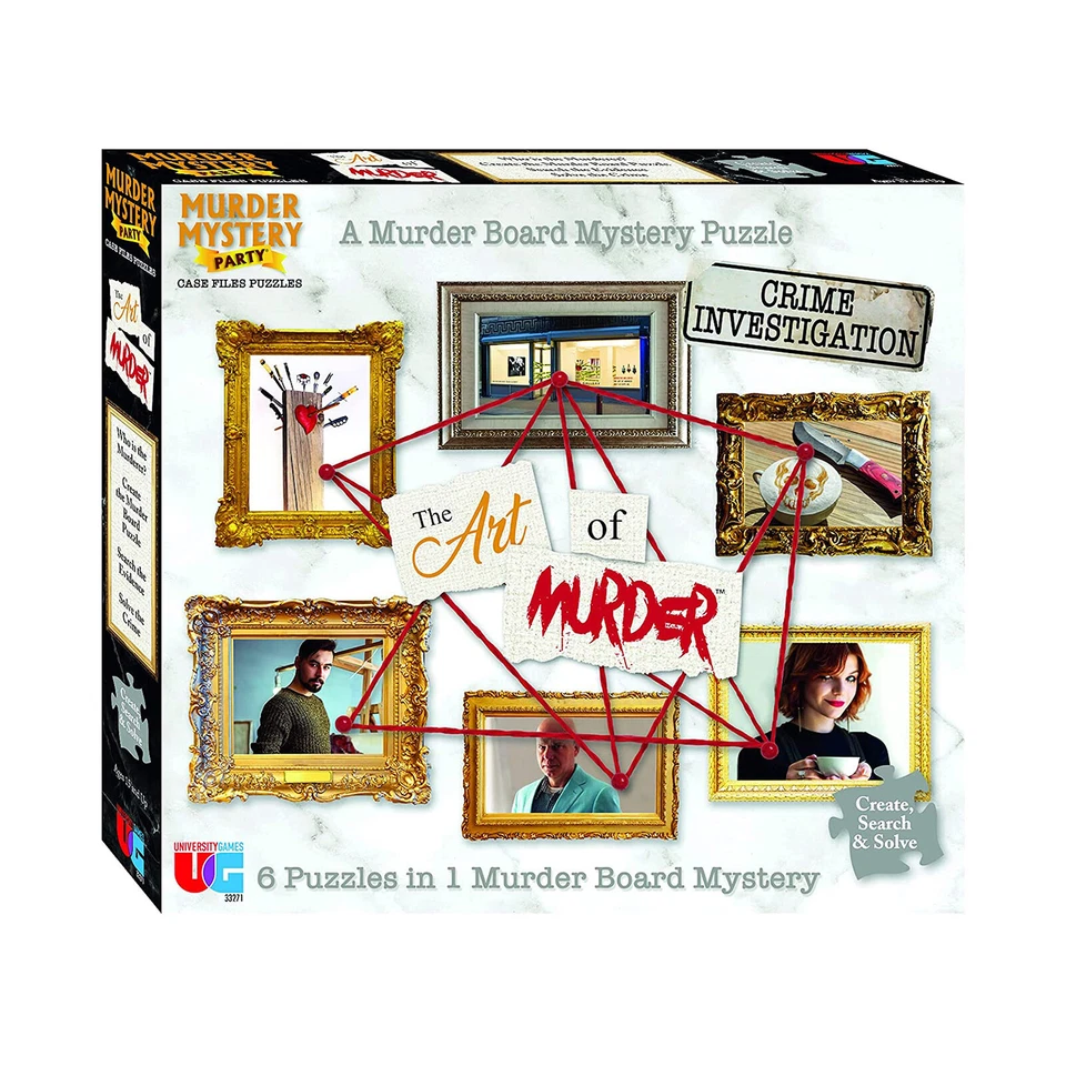 Murder Mystery Party Case Files The Art Of Murder The Game NEW IN STOCK - Image 1 of 1
