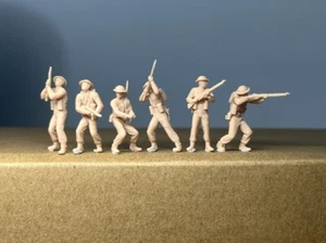 1/72 WW II Britain "COMMANDO Special Forces" 6 man group model (3D printed) - Picture 1 of 1