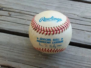Vintage American League offizielles Baseball SIGNIERTES Komiker Jon Lovitz Autogramm - Bild 1 von 3