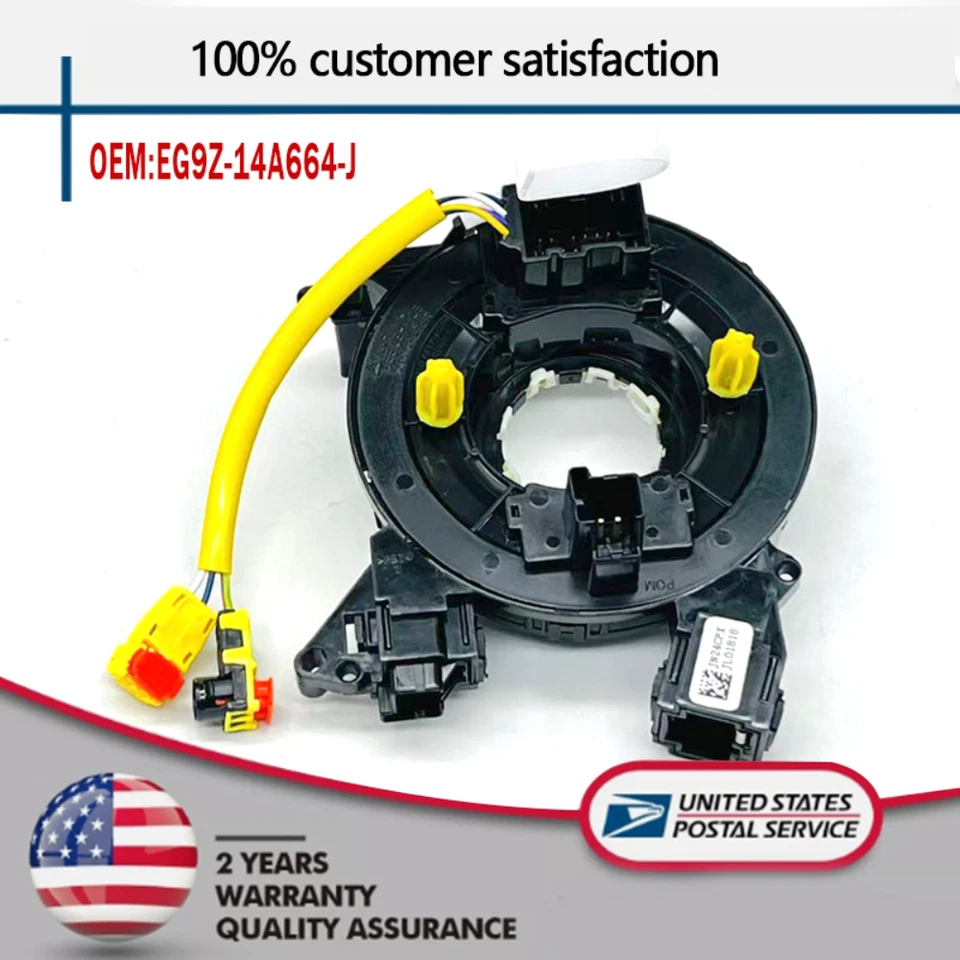 Steering Clock Spring For Ford Mustang 2018-2023 Lincoln MKZ MKC EG9Z-14A664-J Foto 1 de 4