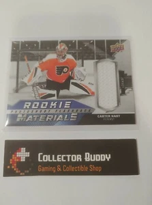 2020-21 Upper Deck S2 Rookie Photoshoot Flashback Materials Carter Hart RPF-CH - Bild 1 von 1