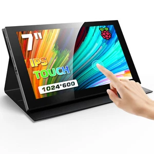 Eyoyo 7 inch IPS Monitor Touch Screen Portable Screen Mini HDMI Monitor for PC - Picture 1 of 9