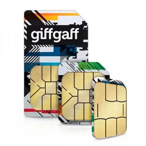 Giffgaff PAYG Sim Karte/Mini Sim/Micro Sim/Nano Sim - Bild 1 von 1