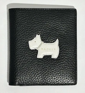 CARTERA DE IDENTIFICACIÓN CON TARJETERO DE CUERO NEGRO RADLEY ¡¡NUEVA!!! - Imagen 1 de 4
