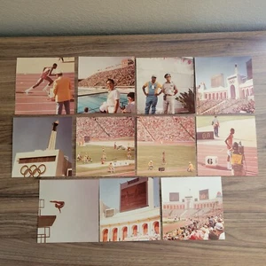 Lot Of 11 Type 1 Photographs Olympics 1984 Los Angeles Events Athletes Stadium - Picture 1 of 5