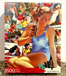 Coca Cola - Puzzle 1500 pièces - Beautés du bain - EOL NEUF - Photo 1/7