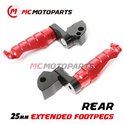 For Ducati Hyperstrada 939 2016 R-FIGHT 1in. Lowering Rear Passenger Foot Pegs — 第 1/4 张图片
