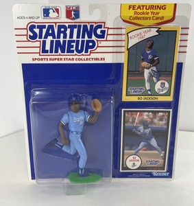 1990 Kenner Starting Lineup Bo Jackson Kansas City Royals MLB Baseball Figure