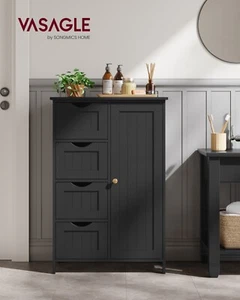 VASAGLE Bathroom Floor Storage Cabinet, 30 x 55 x 82 cm, LHC041 - Picture 1 of 29