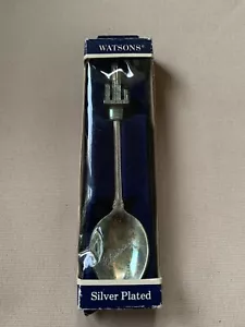 Cuchara de colección Watsons plateada para coleccionistas “Sears Towers / Chicago” - Imagen 1 de 5