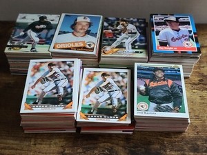 Orioles 500+ Baseball Team Trading Card Lot