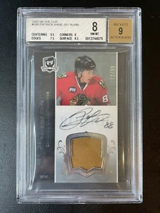 2007-08 The Cup Patrick Kane Rookie Patch Auto /99 BGS 8 - Picture 1 of 2