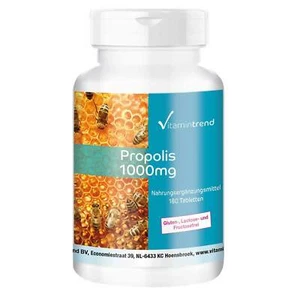 Bienen-Propolis Extrakt 1000 mg - 180 Tabletten - für 6 Monate | Vitamintrend - Bild 1 von 11