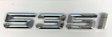 CHROME 535i FIT BMW 535 REAR TRUNK NAMEPLATE EMBLEM BADGE NUMBERS DECAL NAME