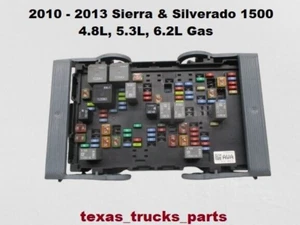22798215 10 to 13 Silverado 1500 Gas Relay Junction Circuit Block Fuse Box OEM - Picture 1 of 10