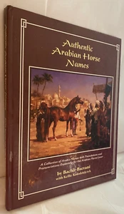 Authentic Arabian Horse Names Bachir Bserani HB 2004 SIGNED - Picture 1 of 9