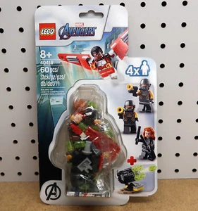 LEGO Marvel: Falcon & Black Widow Team-Up (40418) New on Card - Picture 1 of 2