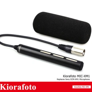 KIORA Microphone For Sony DSR-PD170/170P NEX-FS700 HXR-NX3D1 HXR-NX30 as ECM-XM1 - Picture 1 of 6