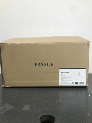 Aplique de pared de luz única Barwell de hardware exclusivo con pantalla de vidrio transparente - Edad Foto 1 de 4