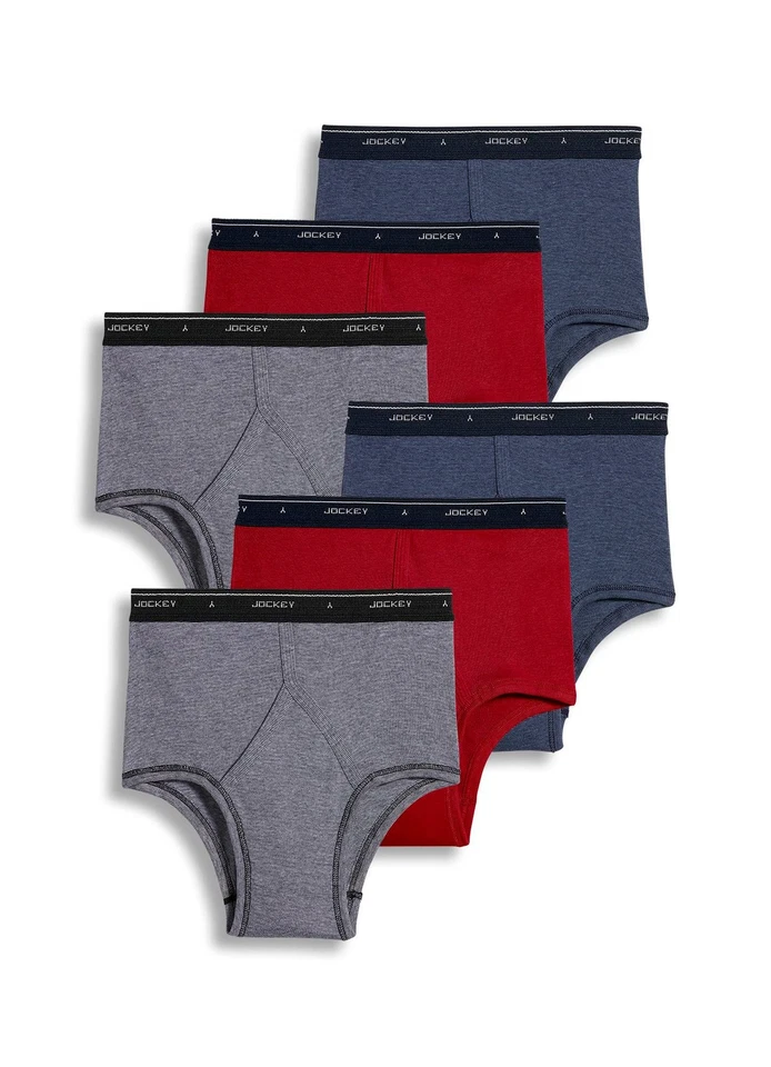 Jockey Men's Classic Full Rise Brief - 6 Pack - Image 1 of 1