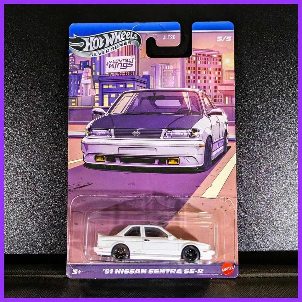 Nissan Sentra SE-R 1991 - Hot Wheels 2025 - Chase - Compact Kings + Protector Foto 1 de 4