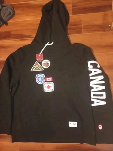 Chaqueta con capucha de hockey HUDSON'S BAY Londres 2012 EQUIPO OLÍMPICO CANADÁ-L/G - Imagen 1 de 9