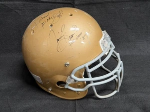 Tim Brown Signed Schutt Helmet “Heisman 87" - Picture 1 of 7
