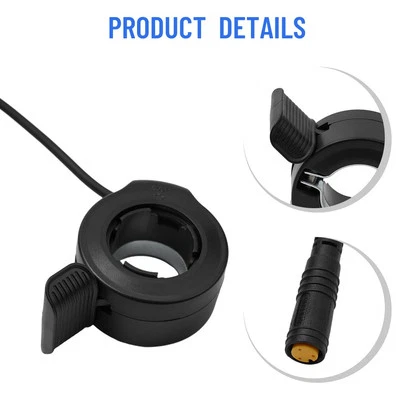 24-72 V Daumengas Steuergas 3-PIN BaFang-Drosselklappe Daumendrehzahlregelung - Bild 1 von 4