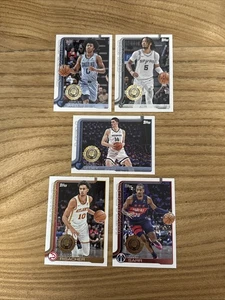 2025-26 Topps Flagship - All Rookie Set - Sarr, Edey, Castle, Wells & Risacher - Bild 1 von 4