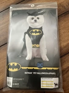 FFIY Batman Dog Costume, Black| Soft and Comfortable Hooded Dog Costume L - Picture 1 of 2