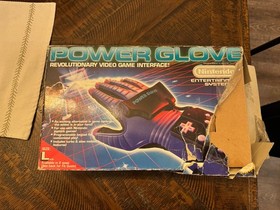 VTG Nintendo NES Power Glove Controller Large Extremely RARE!! Sz L Original Box