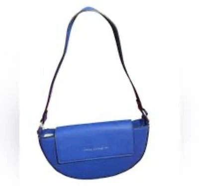Bolso de Hombro French Connection Forma Media Luna Nina Color Azul Nuevo Foto 1 de 4