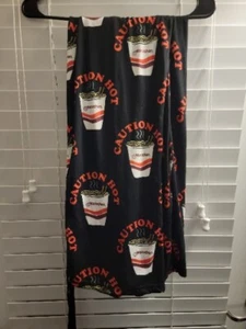 Adult Unisex Maruchan Ramen Noodles Caution Hot Pajama Sleepwear Lounge Pants - Picture 1 of 1
