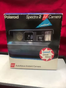 Vintage Polaroid Spectra 2 System analoge Sofortbildkamera, Filter, Fernbedienung, Tasche - Bild 1 von 9