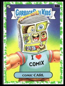 Comic Carl #63a 2022 Topps Garbage Pail Kids: Book Worms Booger Green - Bild 1 von 2