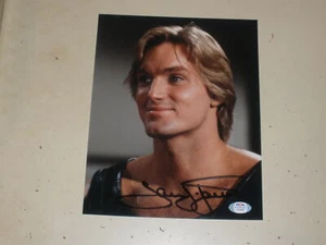Sam Jones Flash Gordon Autogramm Auto 8x10 Portrait Foto Photo PSA/DNA - Bild 1 von 2