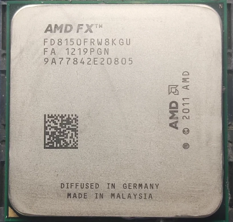 AMD FX 8150 Socket AM3+ 8-core 8MB 3.6GHz 125W CPU Processor - Image 1 of 1