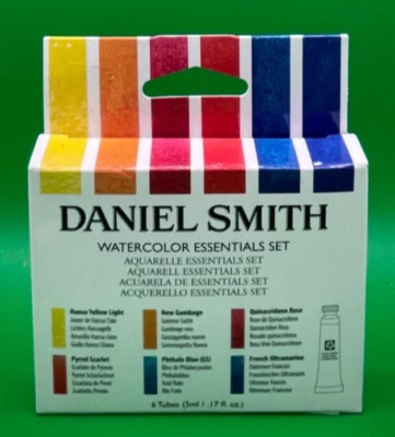 Daniel Smith Watercolor Essentials Set, 6 Tubes 5ml #998 - Image 1 of 2
