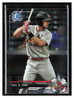 2017 Bowman Chrome Prospects #BCP26 Paul De Jong - Image 1 of 2