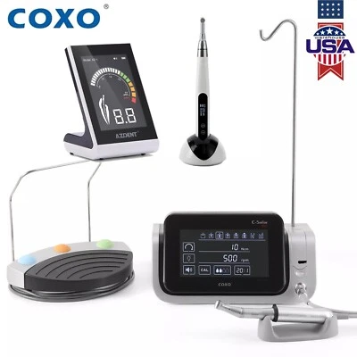 Sistema de motor de implante dental LED COXO 20:1 contra ángulo/motor endo/localizador de ápice Foto 1 de 4